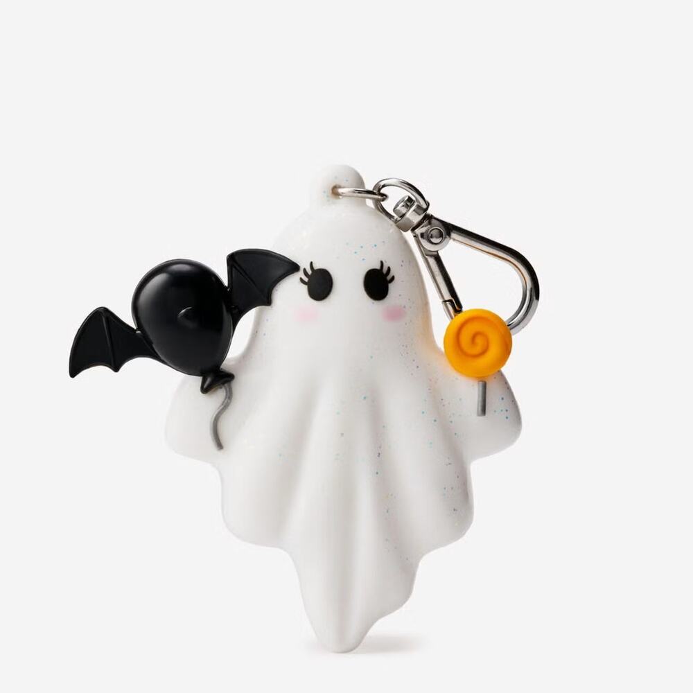 Bath & Body Party Ghost PocketBac Sanitizer Holder | Halloween Bag Charm